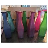 Colored Decorative Apothecary Jars