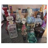 Misc. Bottles and Decanters Lot