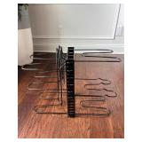 Vtg Metal Wire Storage Rack