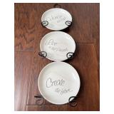 Three Inspirational Plates