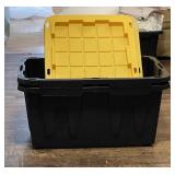 2 Heavy Duty Storage Containers W/Lids-See Photos