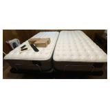 2 Twin Size Adjustable Bed Frames W/Stearns &