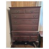Mahogany Highboy Chest