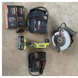 4pc. Tool Lot-Skil Saw 7 1/4" Circular Saw, Sears