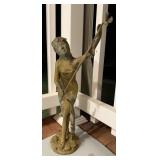 Art Nouveau Cast Metal Figure