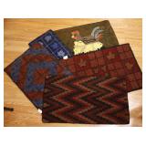 Vtg Hand-Hooked Rugs