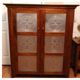 Vintage Pie Safe Cabinet