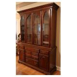 American Drew Two-Piece China Cabinet