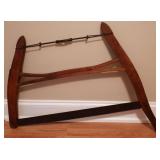 Vtg Wooden Frame Bow Saw Tool