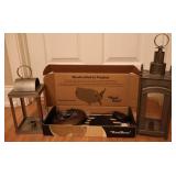 Wind River Chime and Metal Lanterns