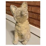 Concrete Dog Statue