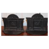 Vtg Cast Iron Bookends