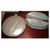 Vtg Military Canteen and Mess Kit