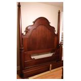 Lexington Ornate Wood Queen Bed Frame