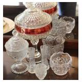 Pressed Glass Dishware Collection