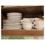 29pc Pfaltzgraff Heritage White Dinnerware