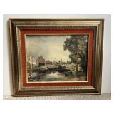 Dedham Lock and Mill Art Print by John Constable