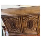 Wooden Cabinet With Double Doors