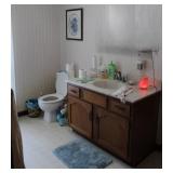 Full Bathroom Lot with Decor and Accessories