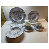 Assorted Floral Themed Dishware