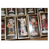 34-Piece Santa Claus Figurine Set