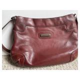Etienne Aigner Genuine Leather Red shoulder Bag
