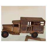 Metalcraft Vintage Toy Delivery Truck