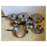18pc Stainless Steel Saladmaster Cookware Set
