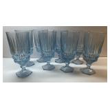8PC Heritage Blue Goblets