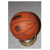 Signed Pat Summitt Baden Basketball with Display S