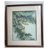 Artist Signed Guy Coheleach Framed Print-Cont.