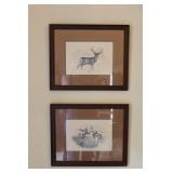 Framed Wildlife Prints by J. Lockhart