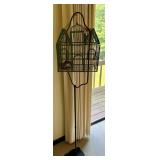 Metal Birdhouse with Stand and Accessories