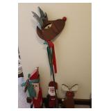 Handcrafted Wooden Christmas Decor Set