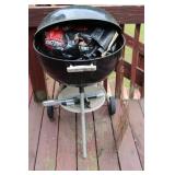 Weber Kettle Charcoal Grill with Tools & Charcoal