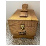 VTG Kiwi Shoe Shine Box-See Photos