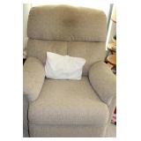 Berkline Beige Recliner Chair
