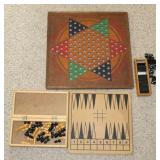 Multi-Game Wooden Board Game Set