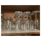 Collection of Assorted Christmas Glassware