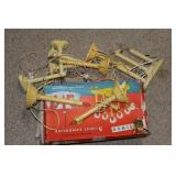 Vintage Timco 5-Light Plastic Chandeliers etc.