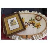 Framed and Hoop Cross Stitch Pieces
