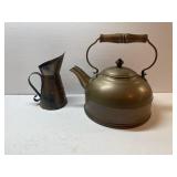 Riverware Copper Kettle & Water Pitcher