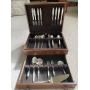 1,562 G Lunt Sterling Silver Flatware-43PCS.
