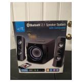 New ILIVE Blue Bluetooth 2.1 Speaker System