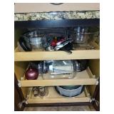 Contents of Island Cabinet & More