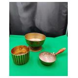 2 Brass Bowls, 1 Silent Butler