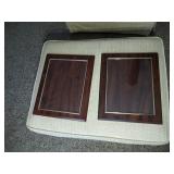 2 Certificate Plaques
