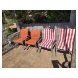 4 Outdoor Chairs