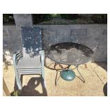 Outdoor Table & 4 Chairs