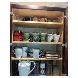 Contents of Upper Kitchen Cabinet #2